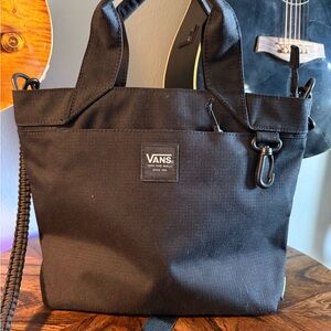 Vans Black Cordura Crossbody Tote